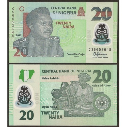 Nigeria naira 2015 - nigeria, 20